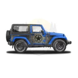 Panele Ochronne 30star Jeep Wrangler JK 2D - wielokrotnego użytku